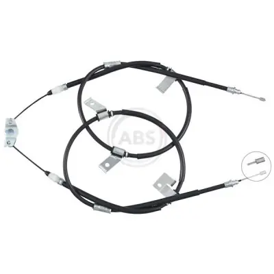 Cable de accionamiento, freno de estacionamiento A.B.S. K17623 Novedad